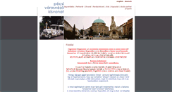 Desktop Screenshot of pecsikisvonat.hu